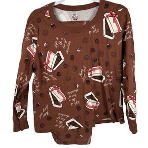 Bubba Gump Shrimp Forrest Gump Life is like a box of Chocolates Pajamas Adult XL